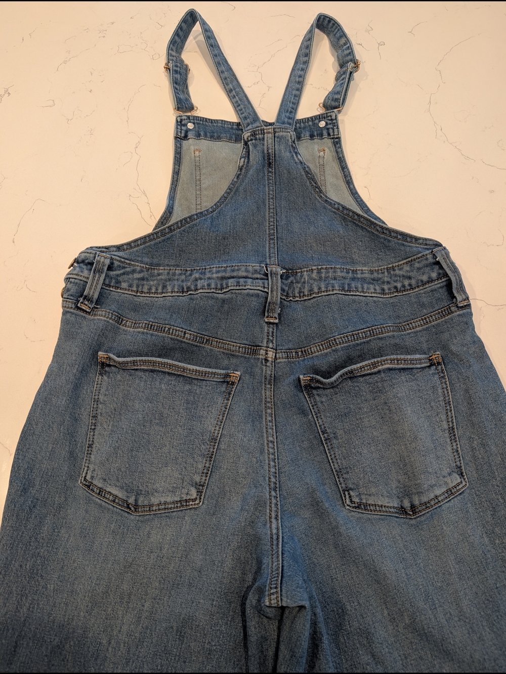 Universal Thread Blue Denim Overalls - Picture 4 of 4